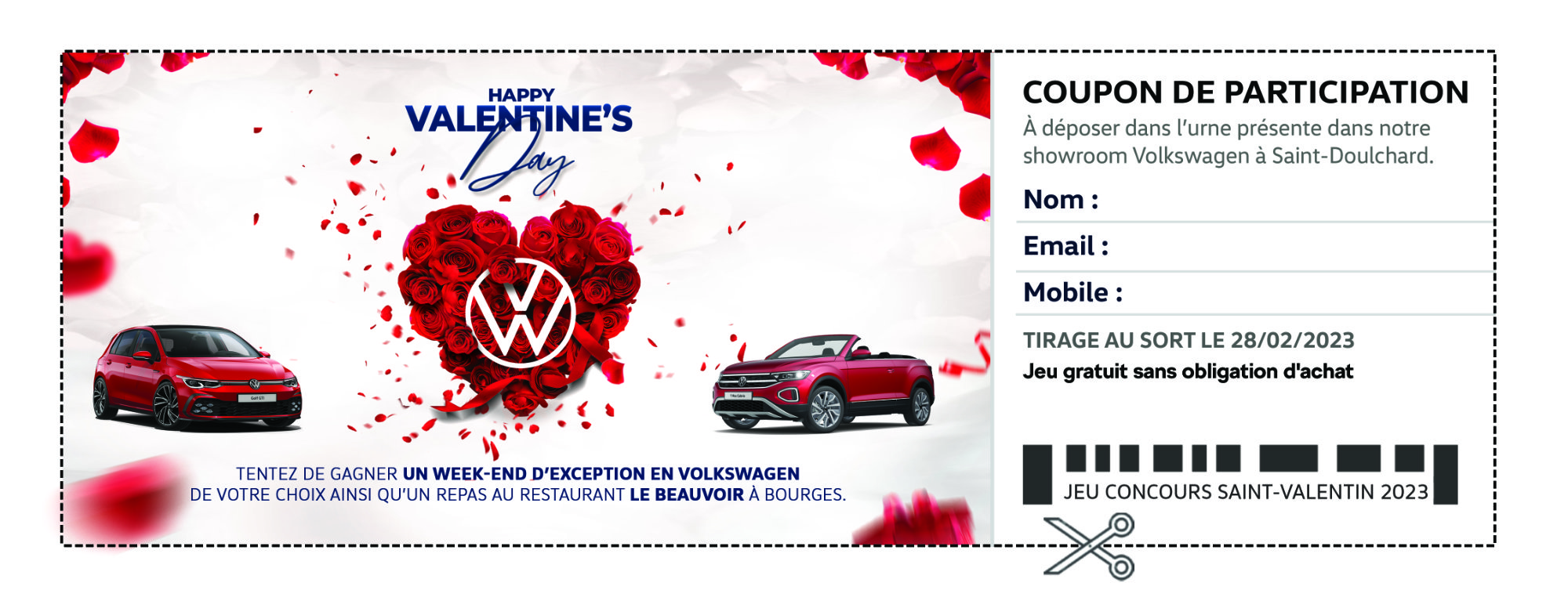stvalentin_coupon Volkswagen Bourges
